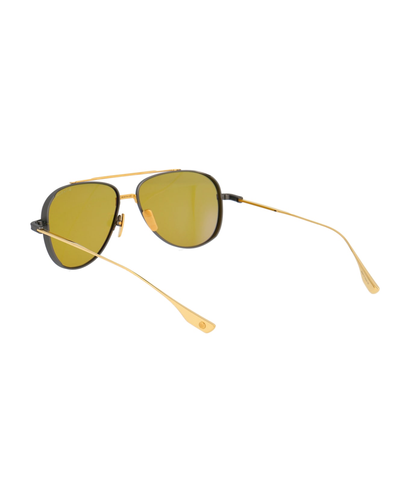 Dita Subsystem Sunglasses - Black Iron - Yellow Gold サングラス