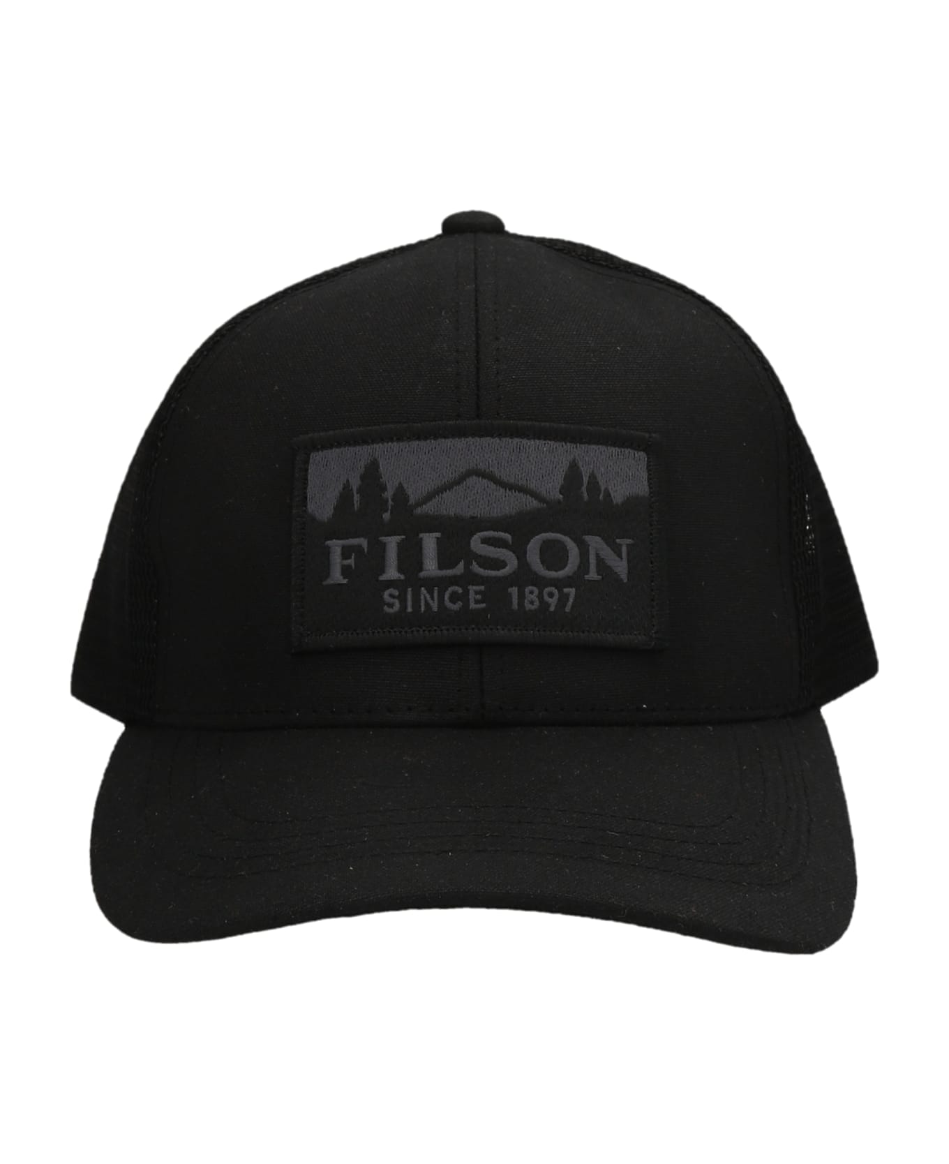 Filson 'trucker' Cap - Black  