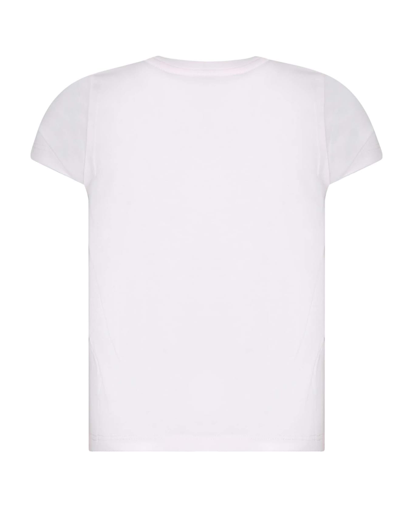 Lanvin Pink T-shirt For Girl With Logo - Rosa