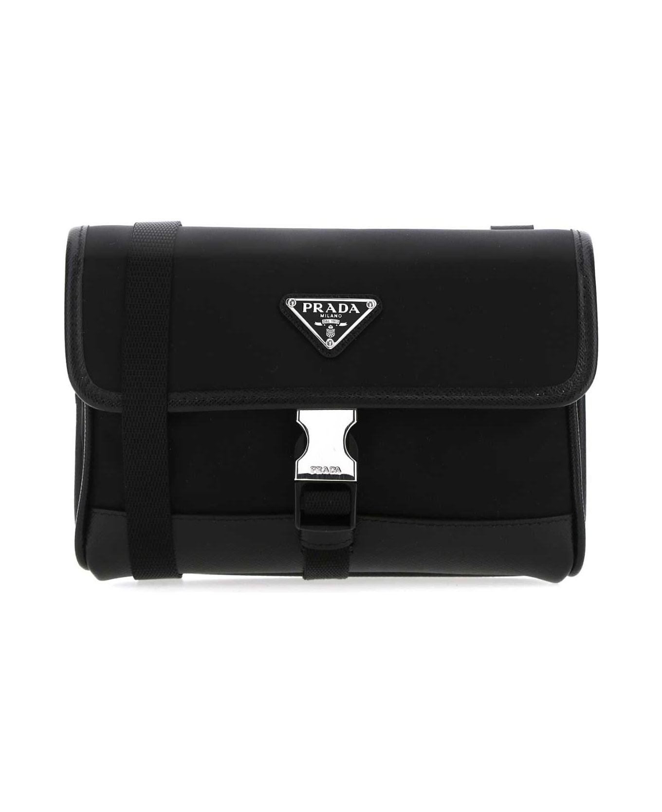 Prada Black Re-nylon Phone Case - NERO
