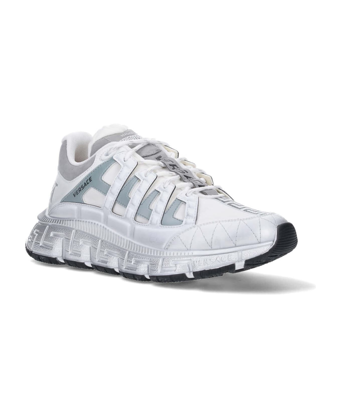 Versace Trigreca Sneakers - White