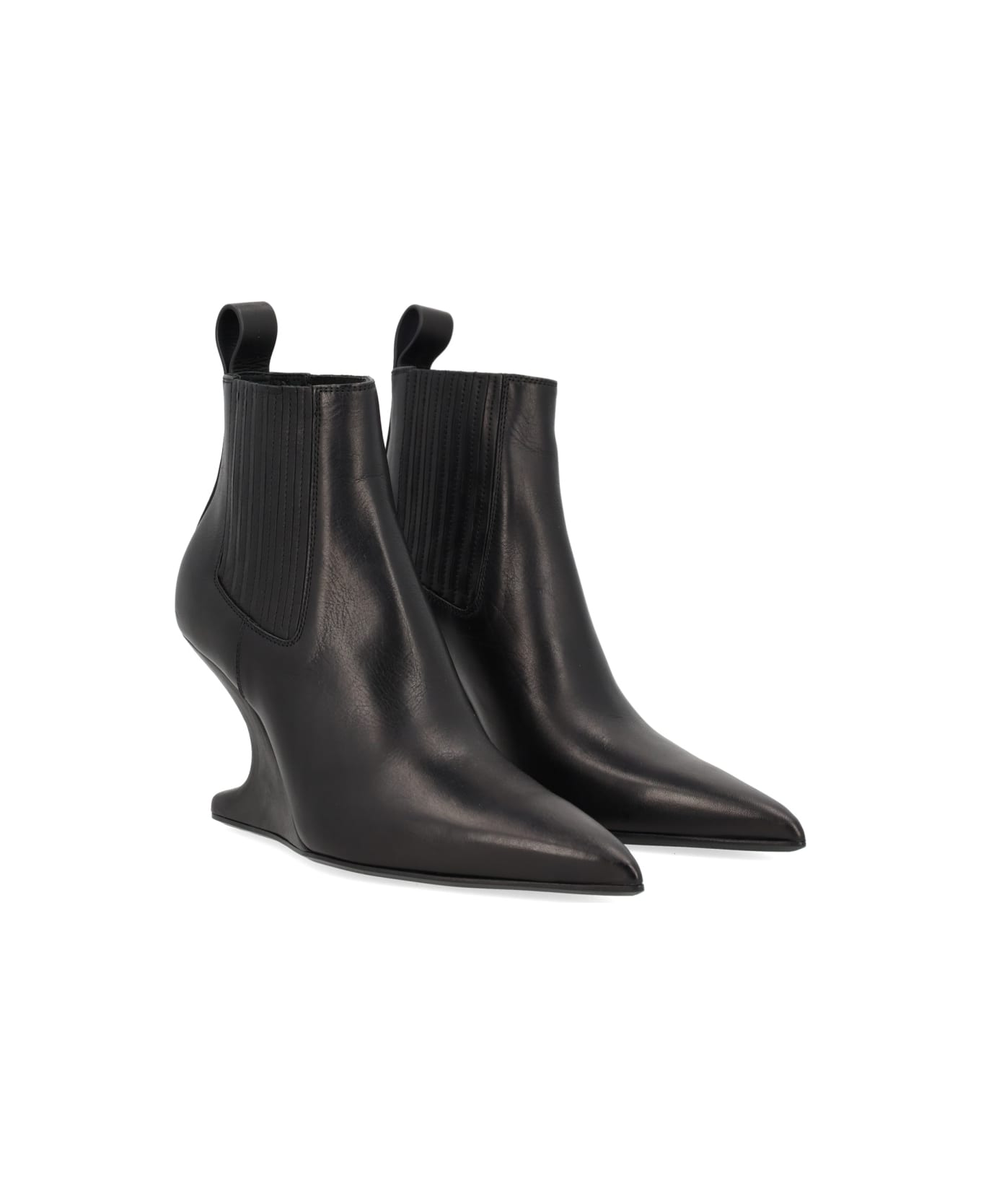 Rick Owens "ankle Sharp" Boot - BLACK