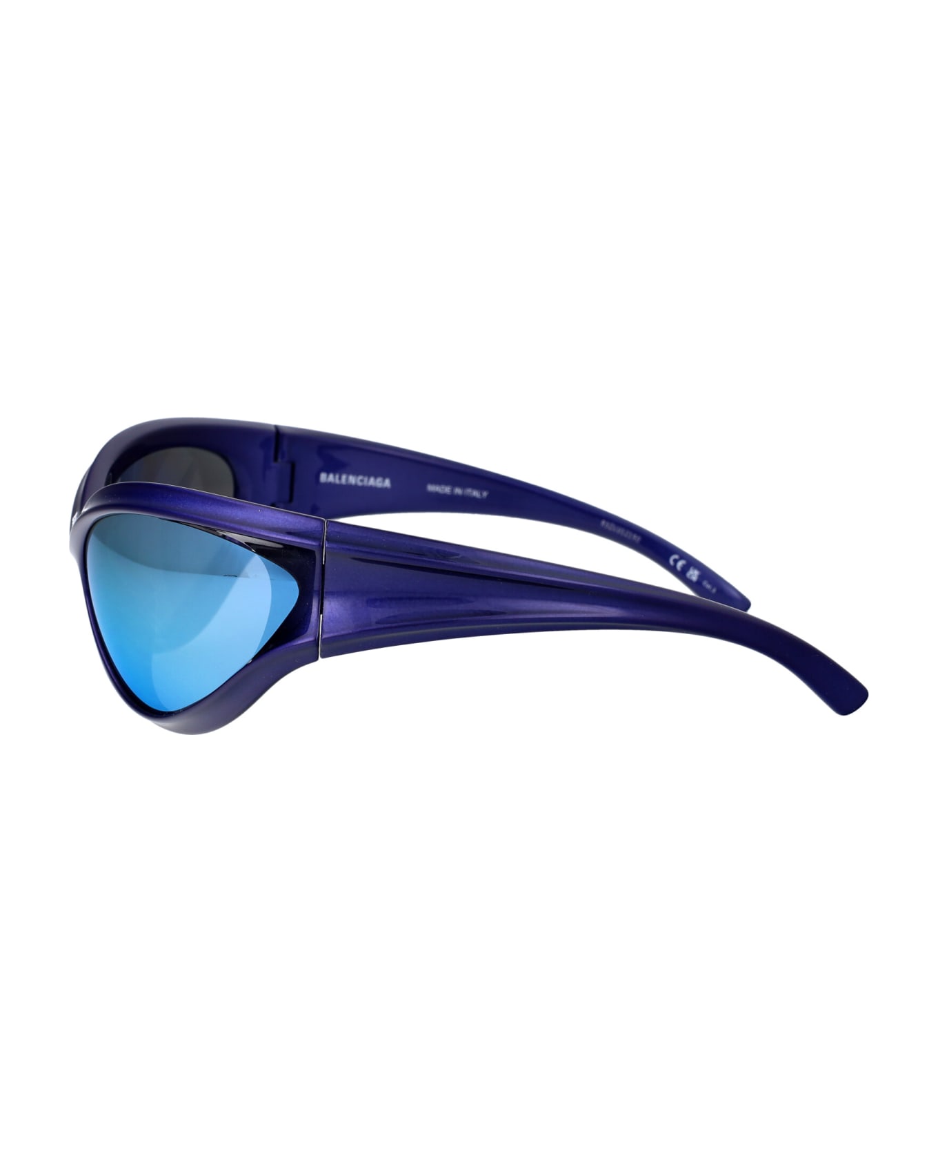 Balenciaga Eyewear Bb0317s Sunglasses - 004 BLUE BLUE BLUE