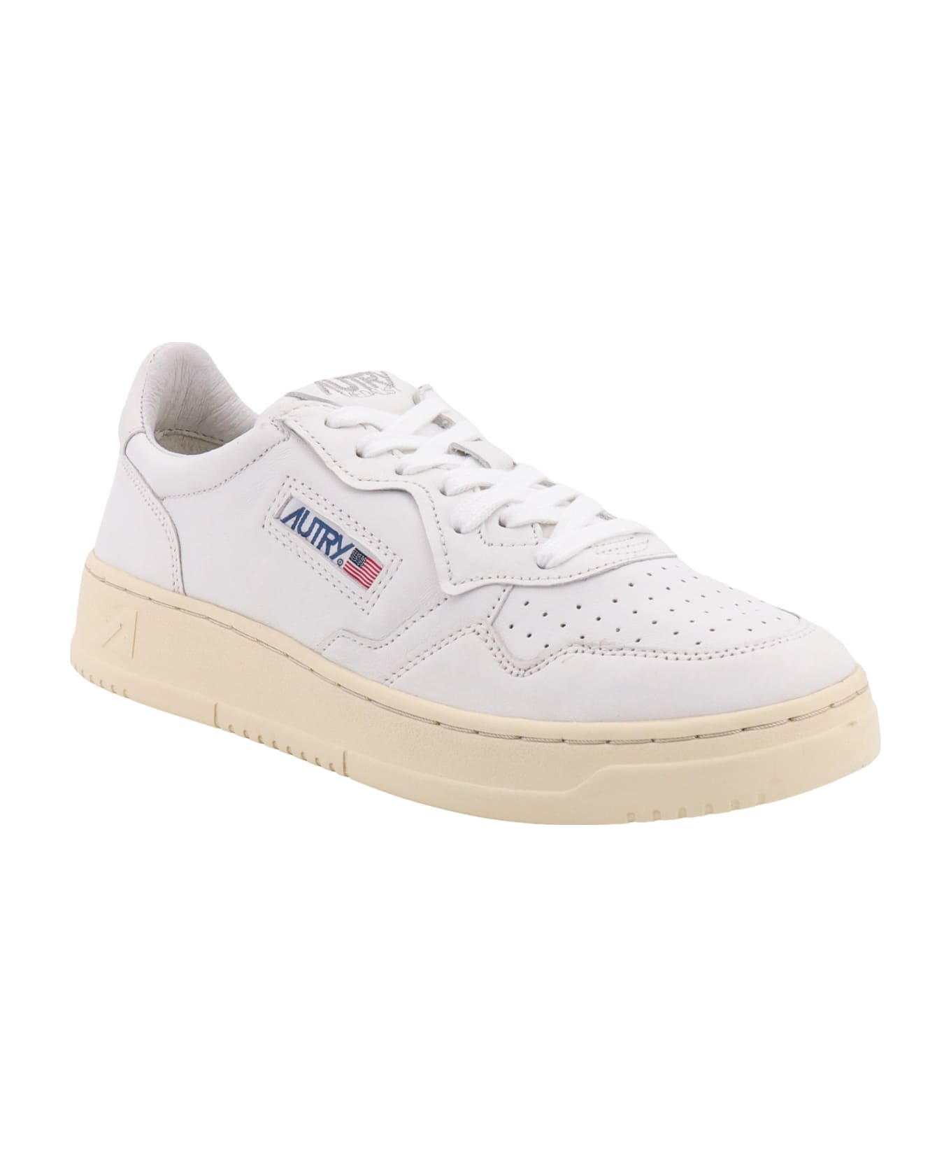 Autry Leather Sneakers - White