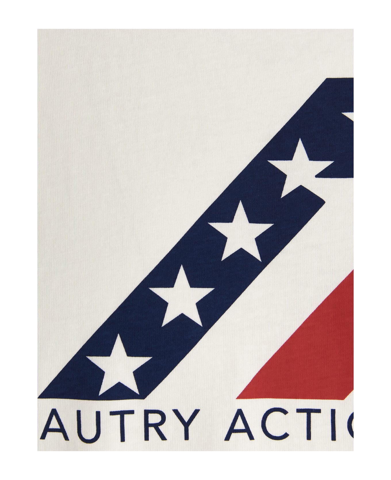 Autry Iconic - Cotton Crew-neck T-shirt - White