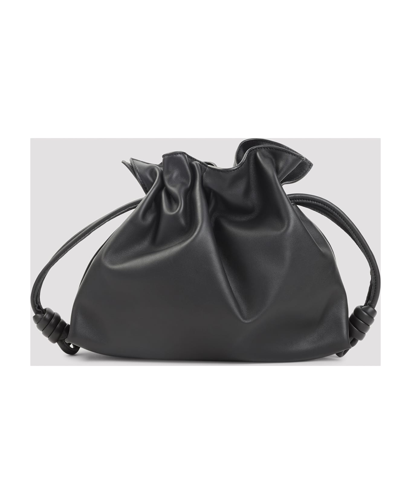 Loewe Flamenco Medium Clutch - Black