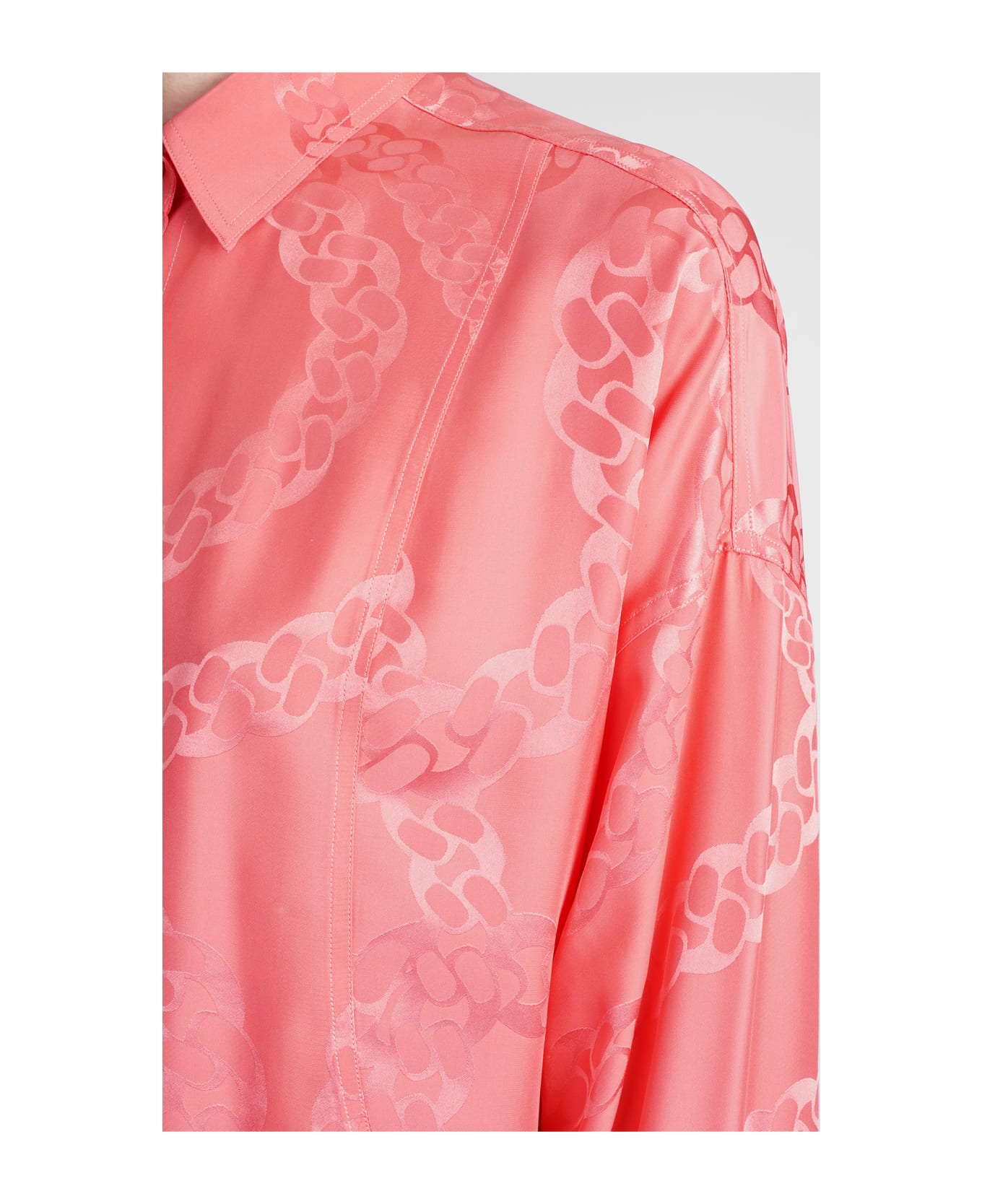 Stella McCartney Shirt In Rose-pink Viscose - rose-pink