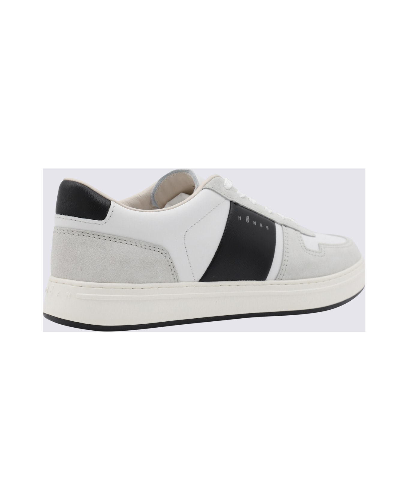 Hogan White Sneakers - White/Black