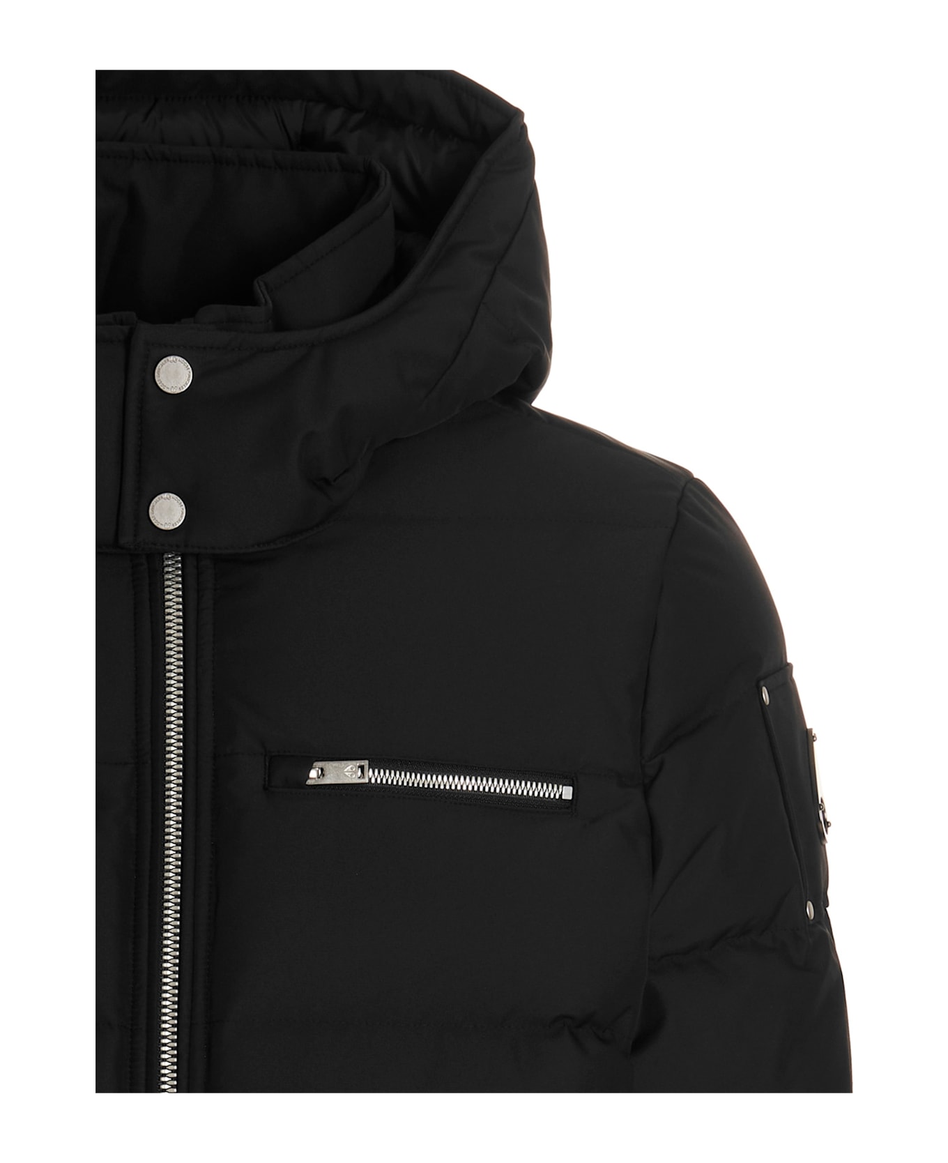 Moose Knuckles 'cloud' Down Jacket - Black  