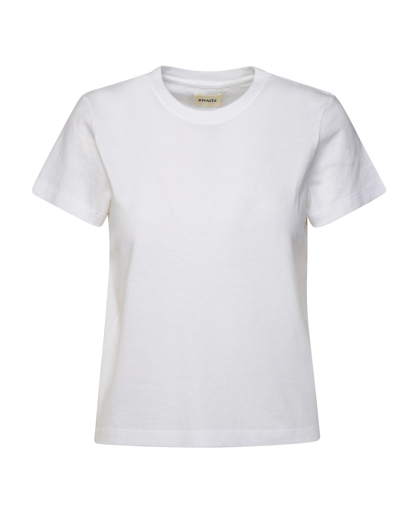 Khaite White Cotton Emmylou T-shirt - White