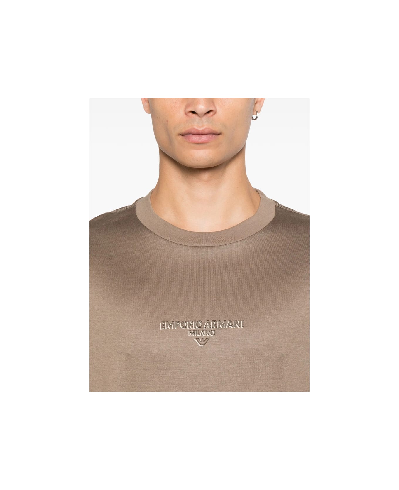 Emporio Armani T-shirt - BROWN