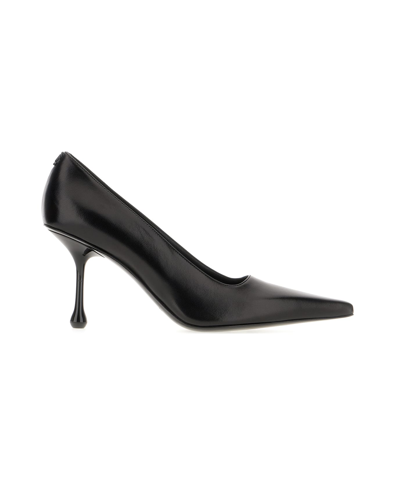 Jimmy Choo Black Nappa Leather Ixia Pumps - BLACK