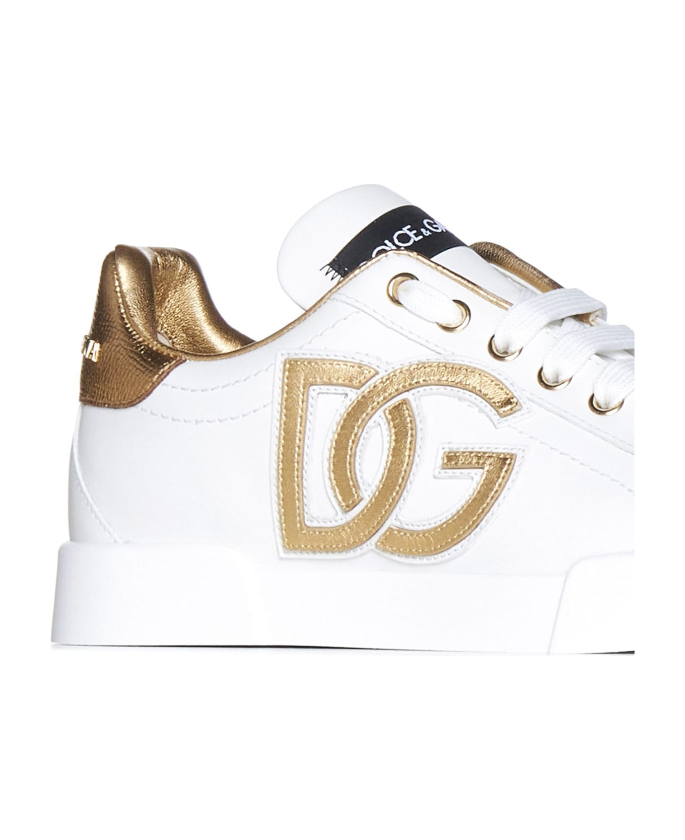 Dolce & Gabbana Sneakers - Bianco oro
