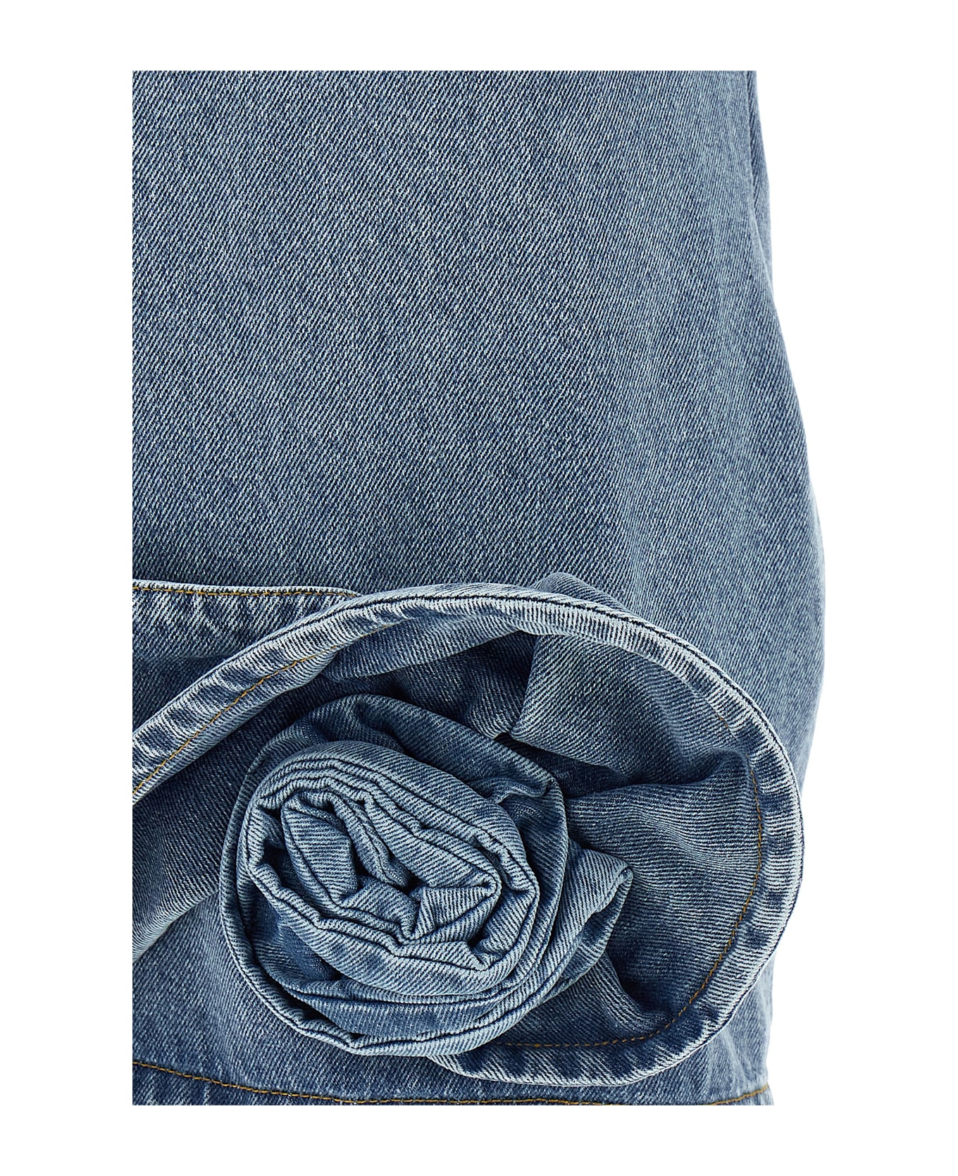 Magda Butrym 'denim 10 Dress' Dress - Light Blue