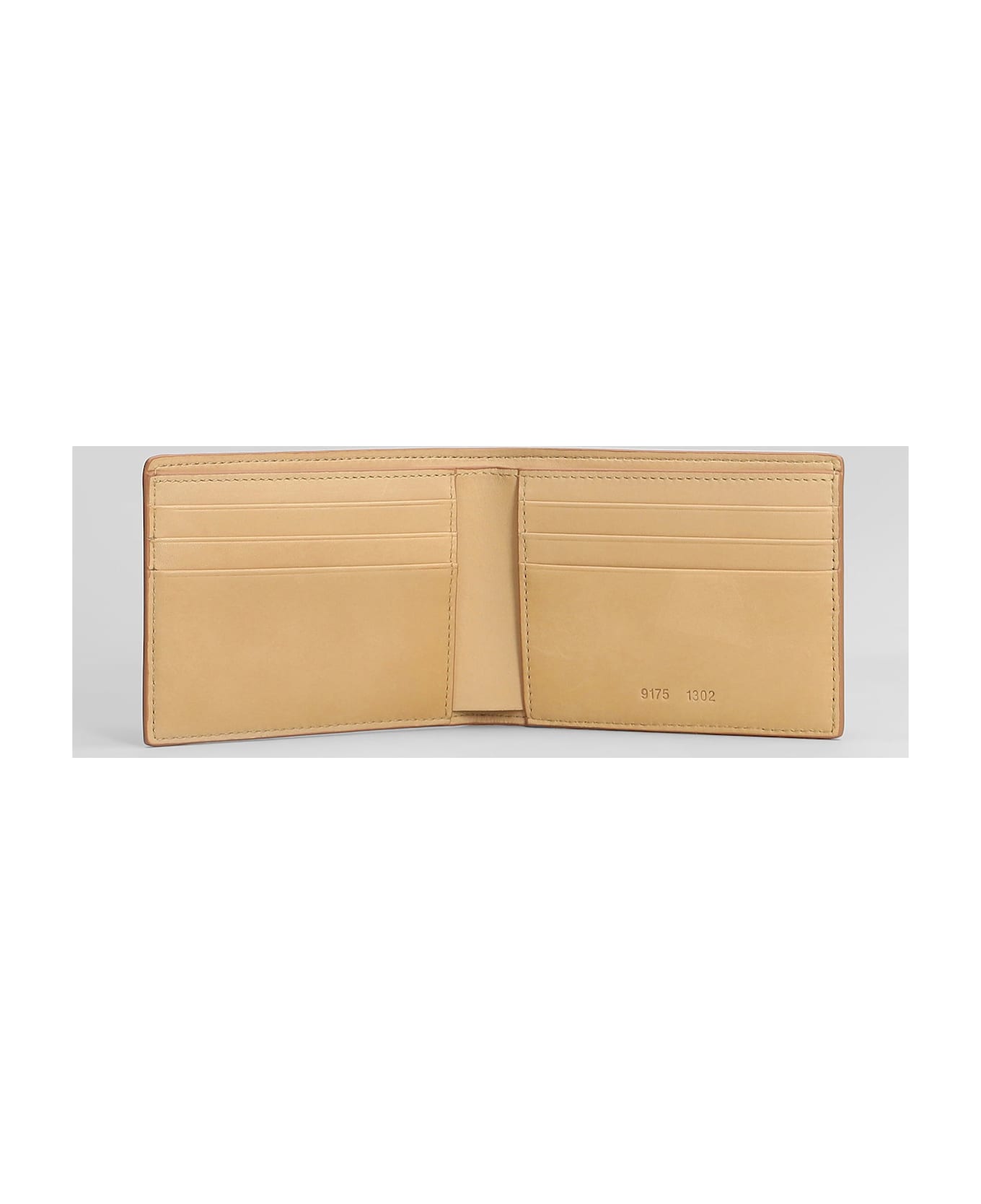 Common Projects Wallet In Camel Leather - Camel