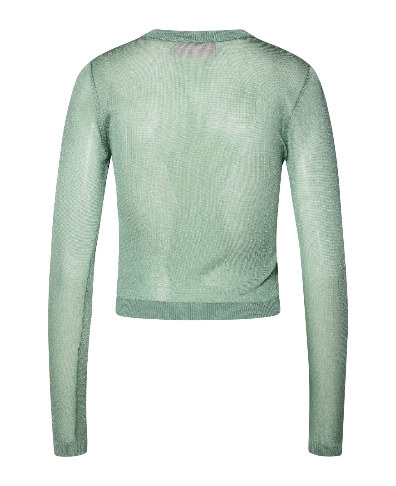 Chiara Ferragni Green Viscose Blend Sweater - Green ニットウェア