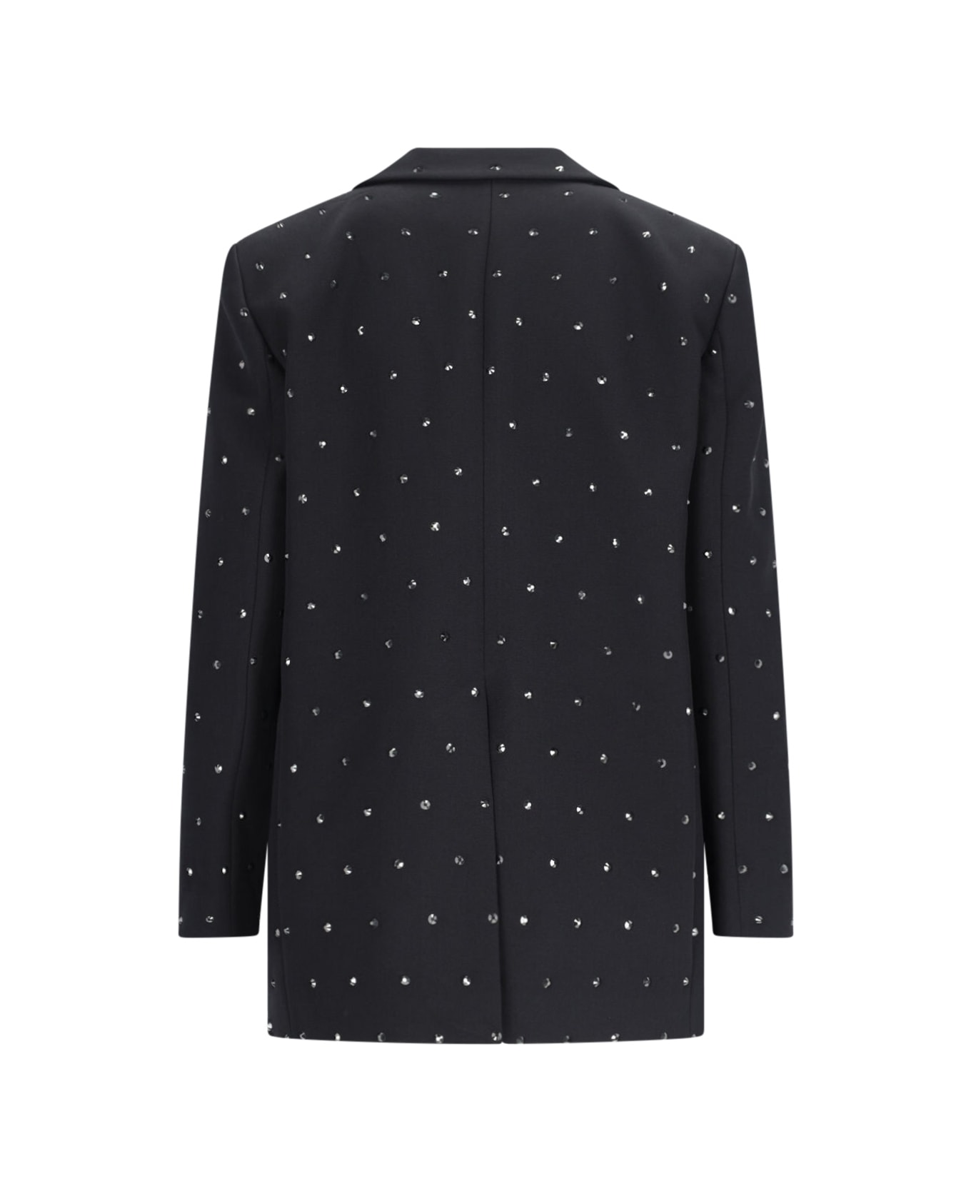 The Andamane Blazer With Rhinestones - Black  