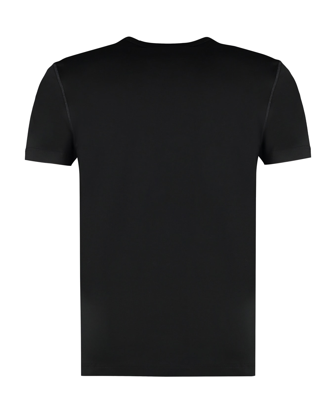 Dolce & Gabbana T-shirt V-neck T-shirt - black