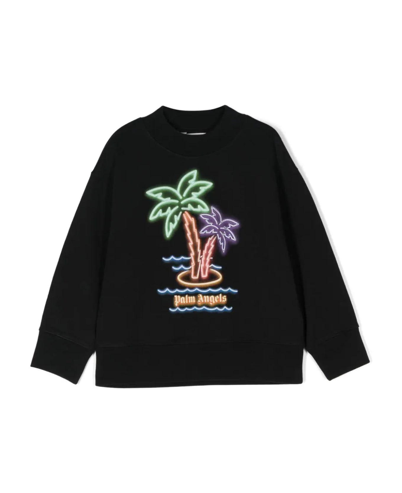 Palm Angels Sweaters Black - BLACK ニットウェア＆スウェットシャツ