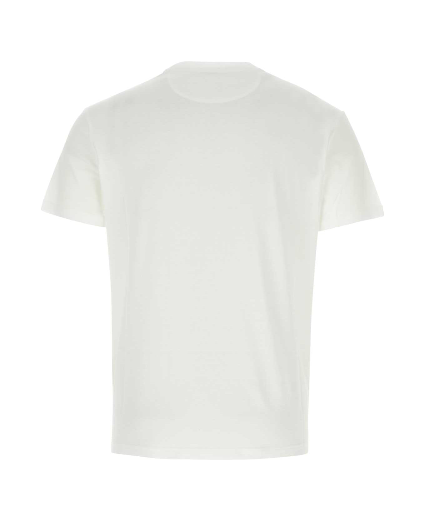 Valentino Garavani White Cotton T-shirt - BIANCO
