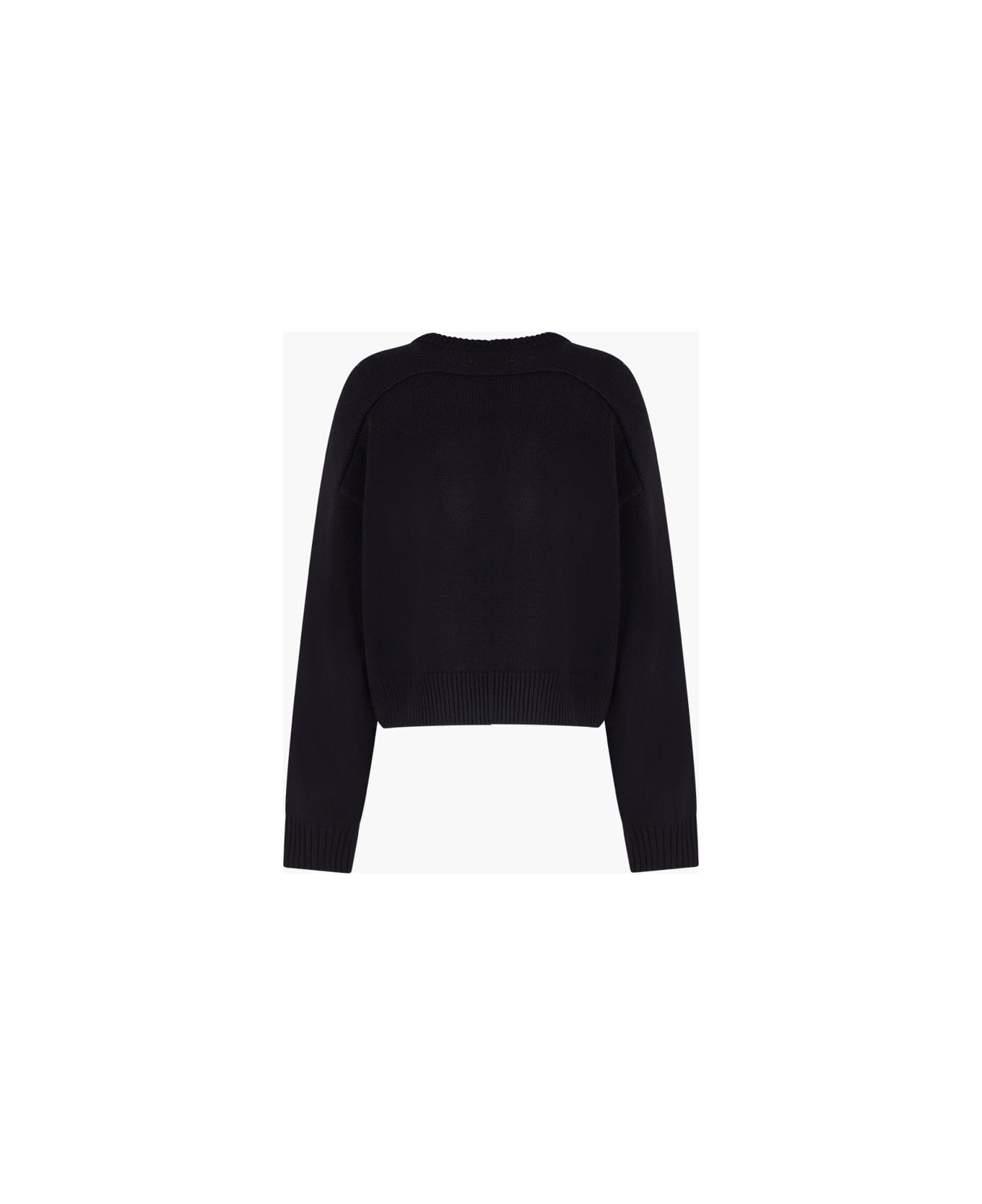 Loulou Studio Wool And Cashmere Bruzzi Sweater - Black