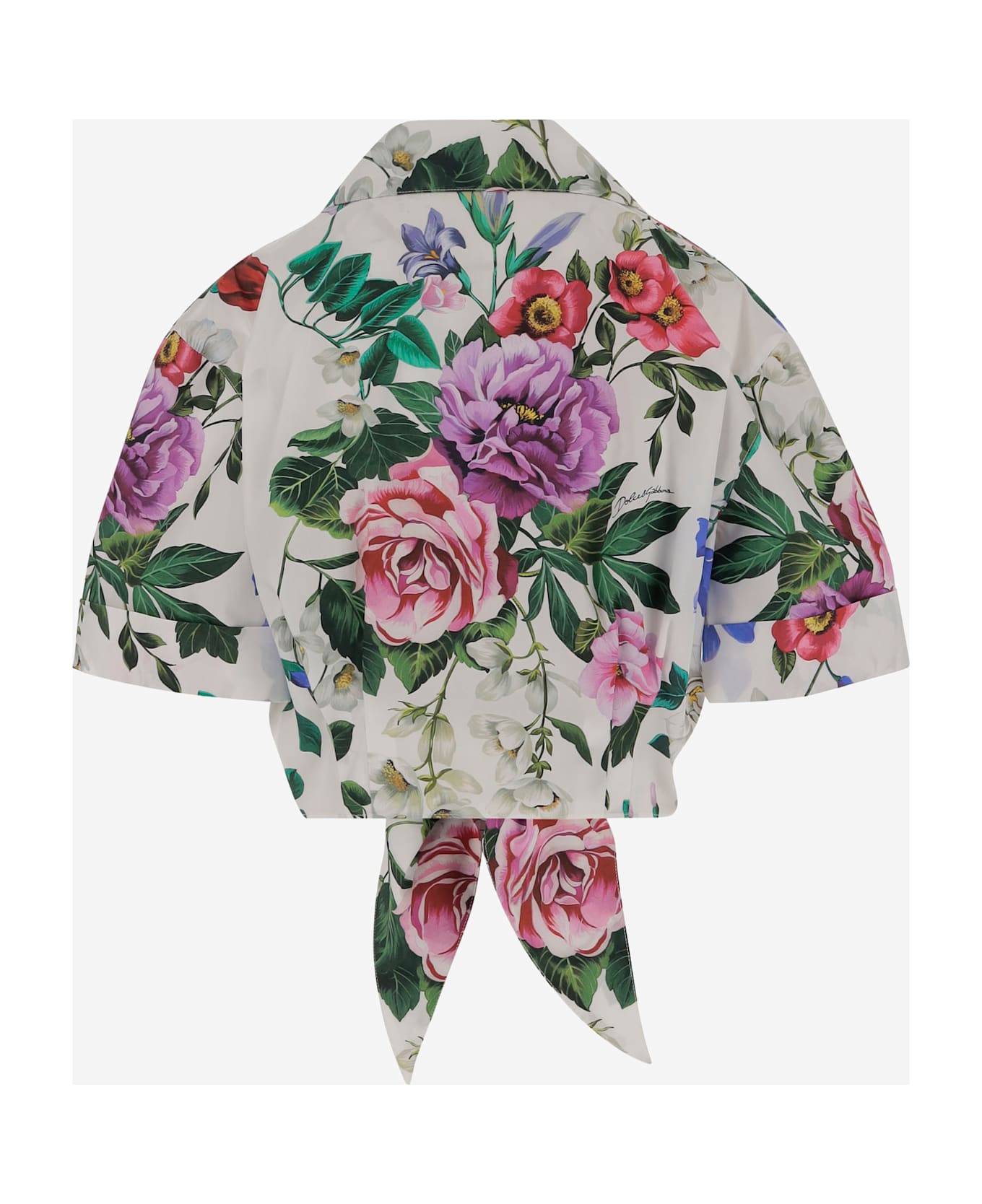 Dolce 
Gabbana Floral Print Shirt - Red