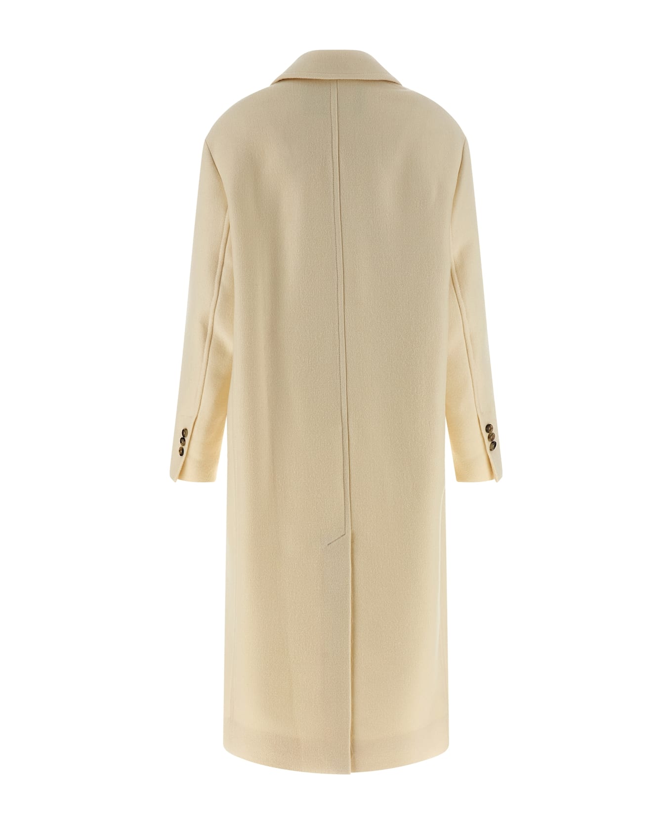 Ami Alexandre Mattiussi Double-breasted Coat - White