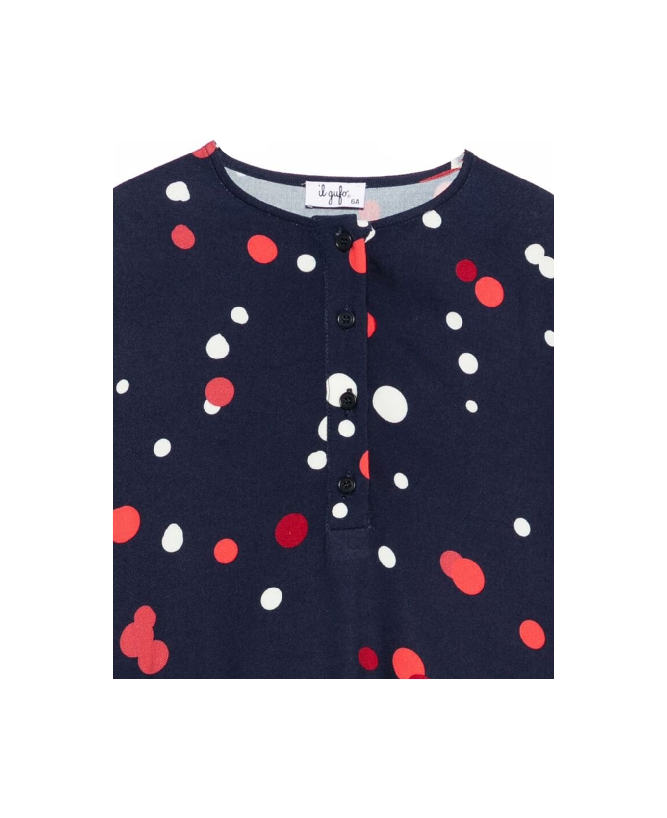 Il Gufo Dress - BLUE