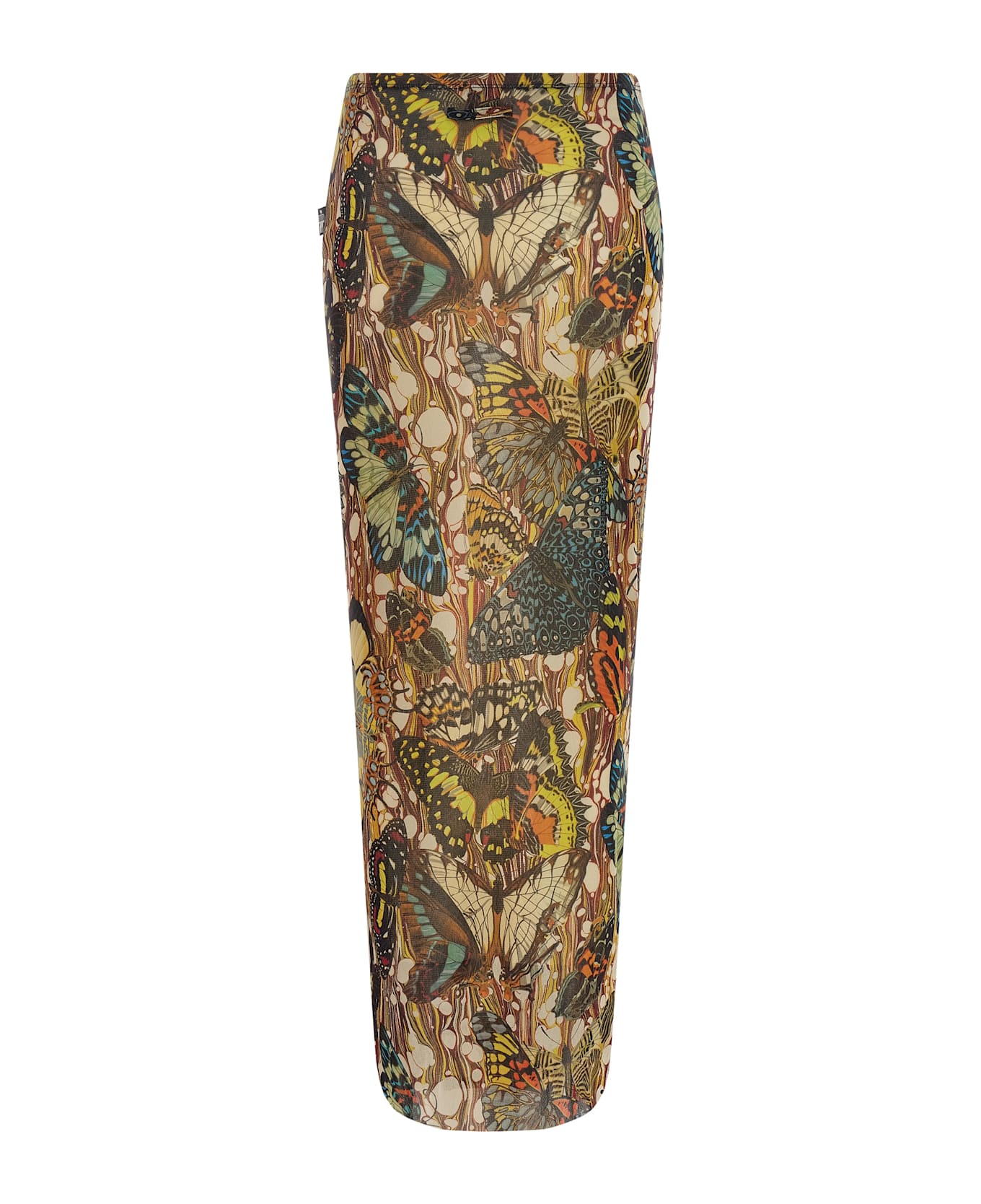 Jean Paul Gaultier 're-edition - The Yellow Butterfly' Skirt - Multicolor