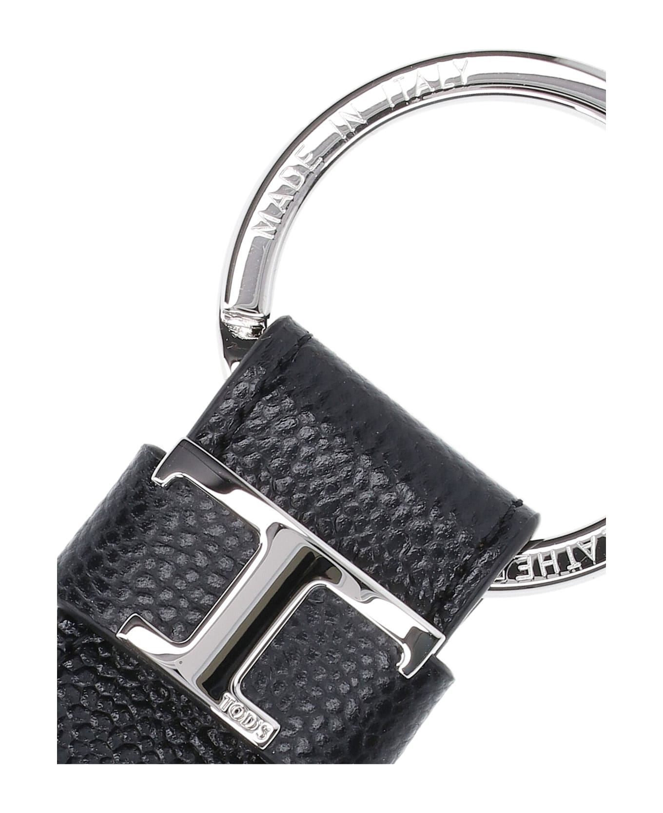 Tod
s Logo Keyring - Black  