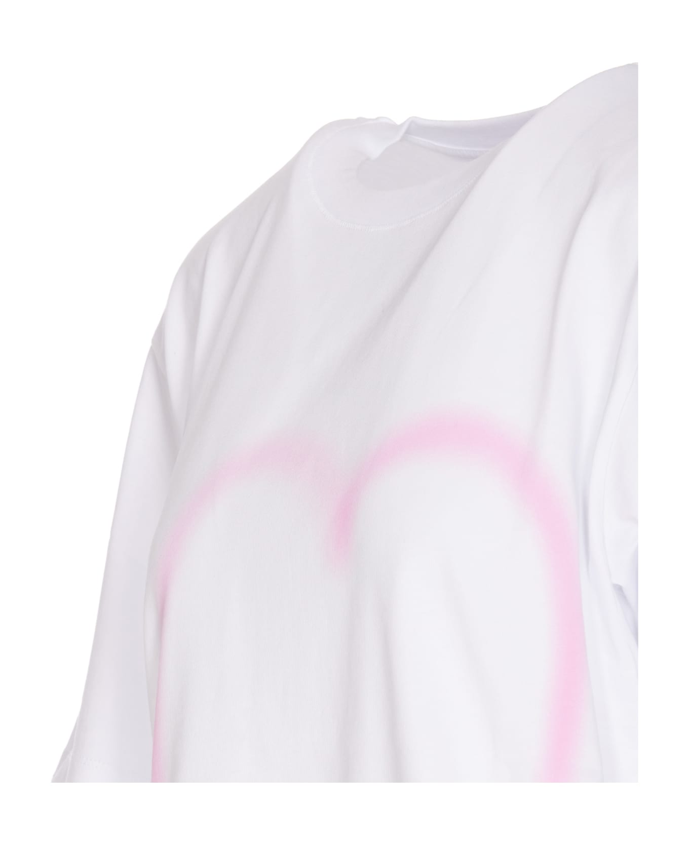 SportMax Jersey Cotton Print T-shirt - White Tシャツ