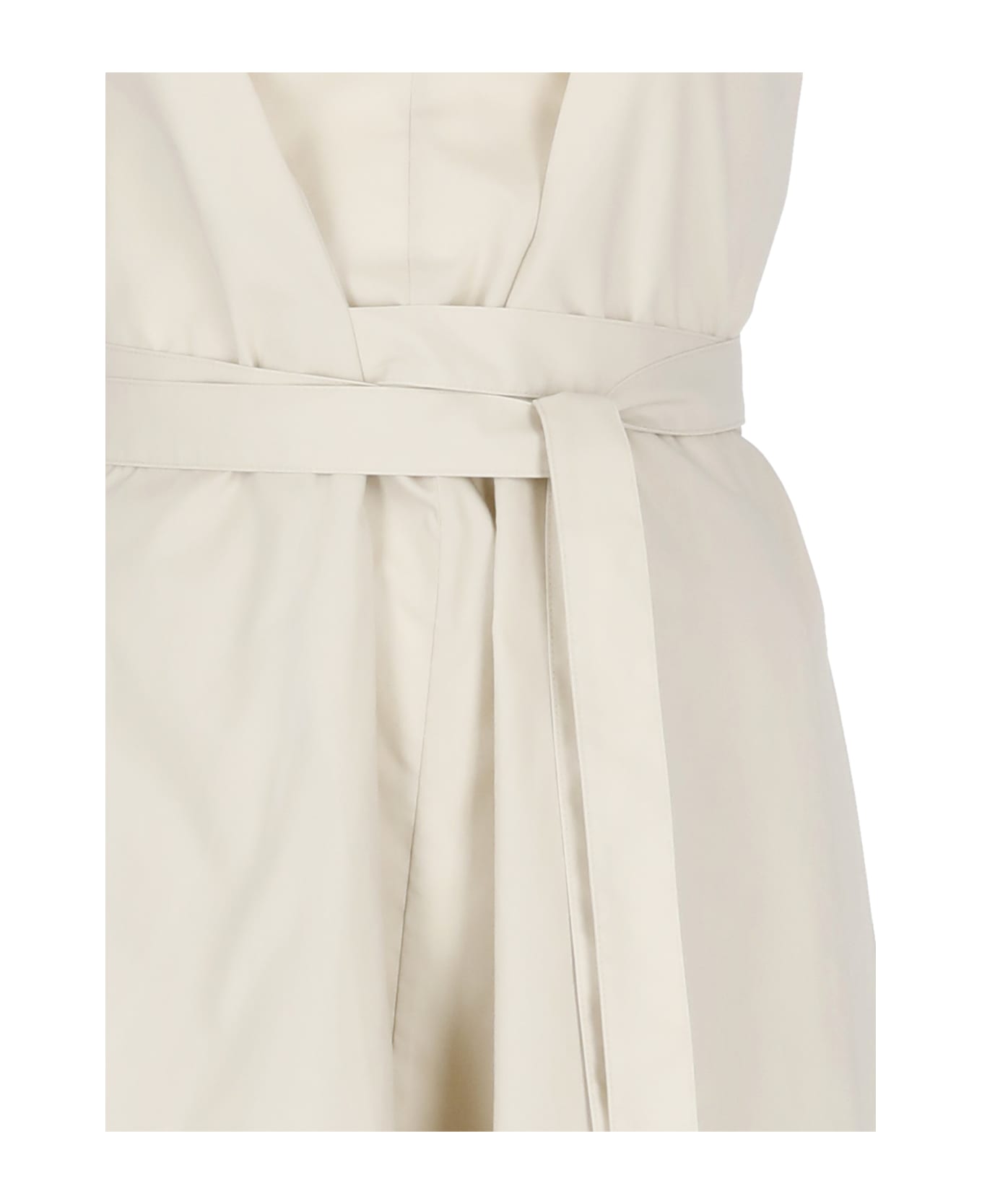 Woolrich Cotton Belted Dress - Beige