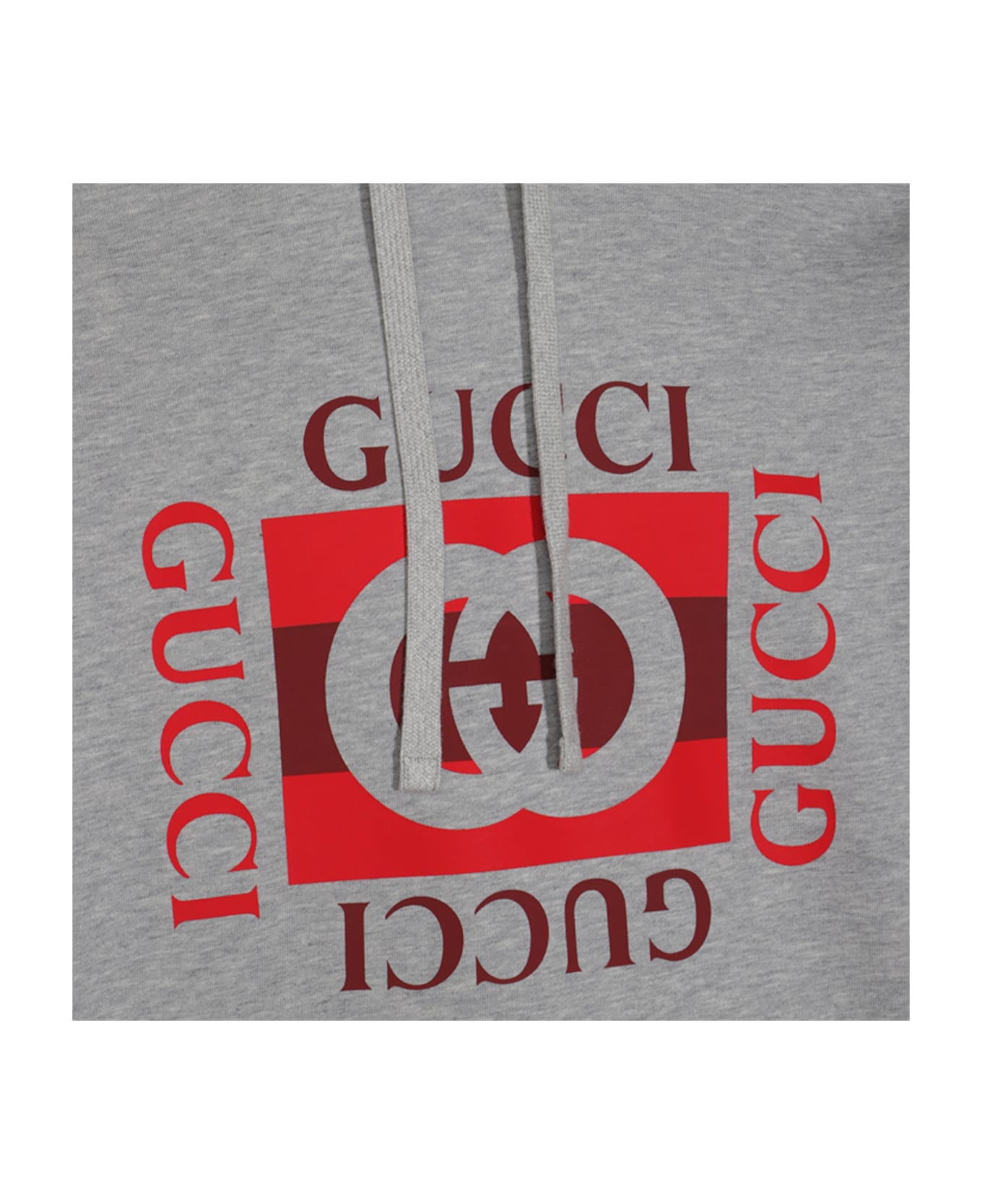 Gucci Grey Cotton Sweatshirt - Grey