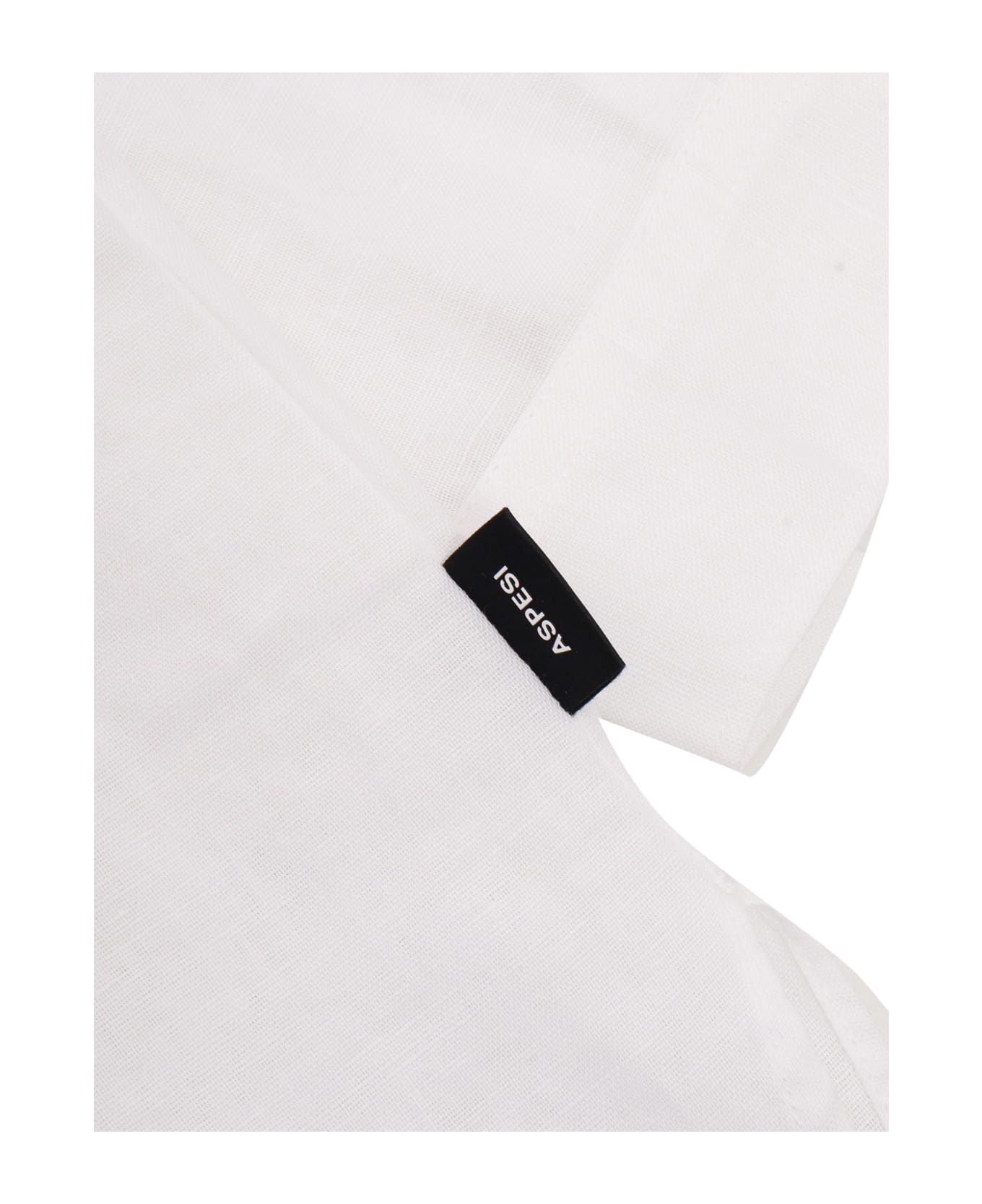 Aspesi Basic White Shirt - WHITE