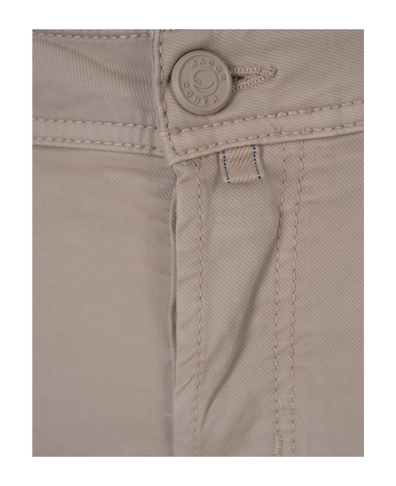 Jacob Cohen Beige Nick Slim Trousers - Brown ボトムス