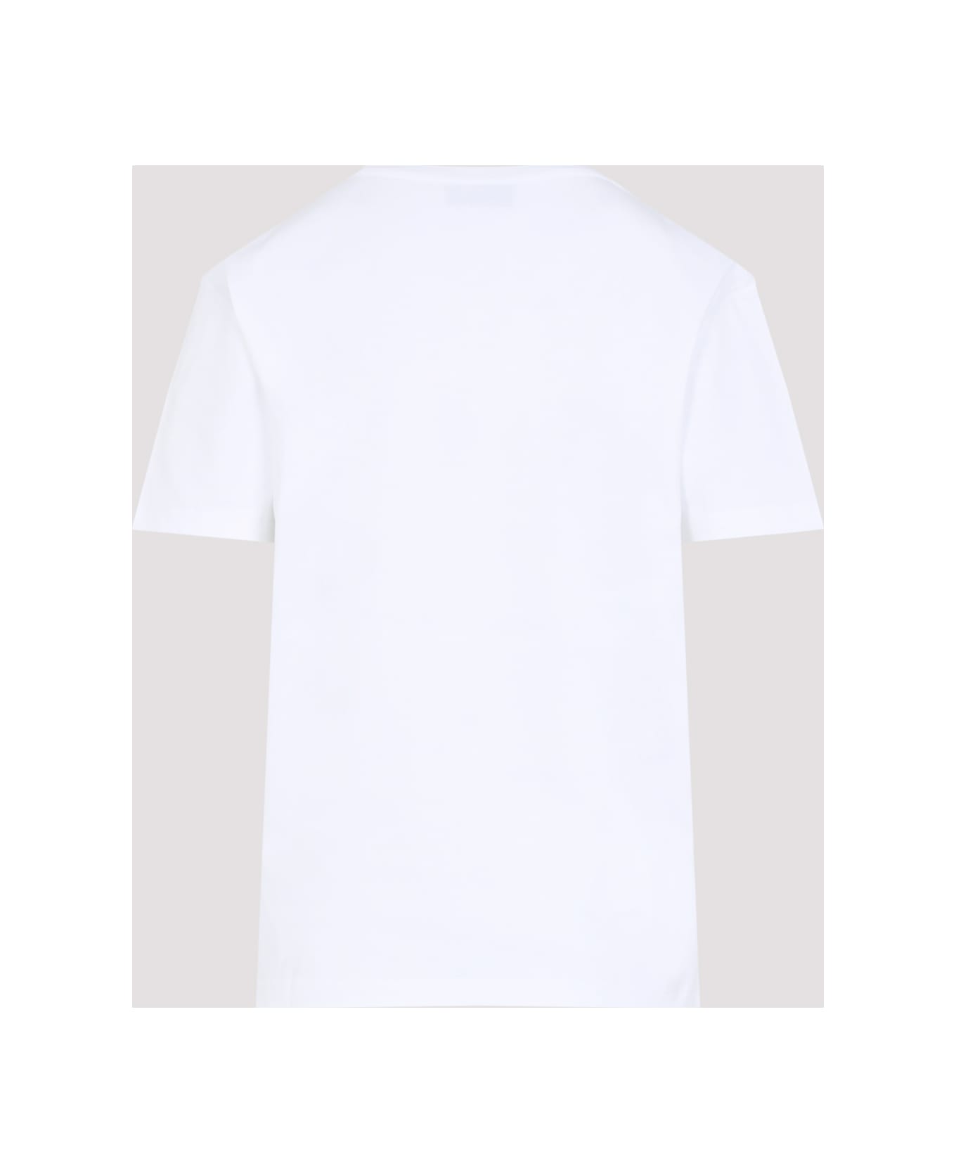 Lanvin Embroidered Script Logo T-shirt - Optic White