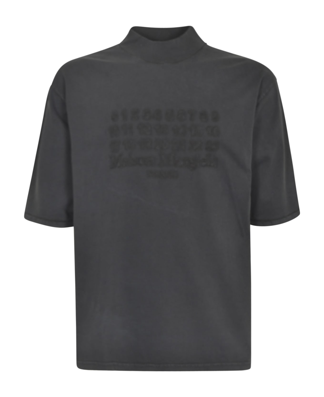 Maison Margiela Logo Print T-shirt - Grey Tシャツ