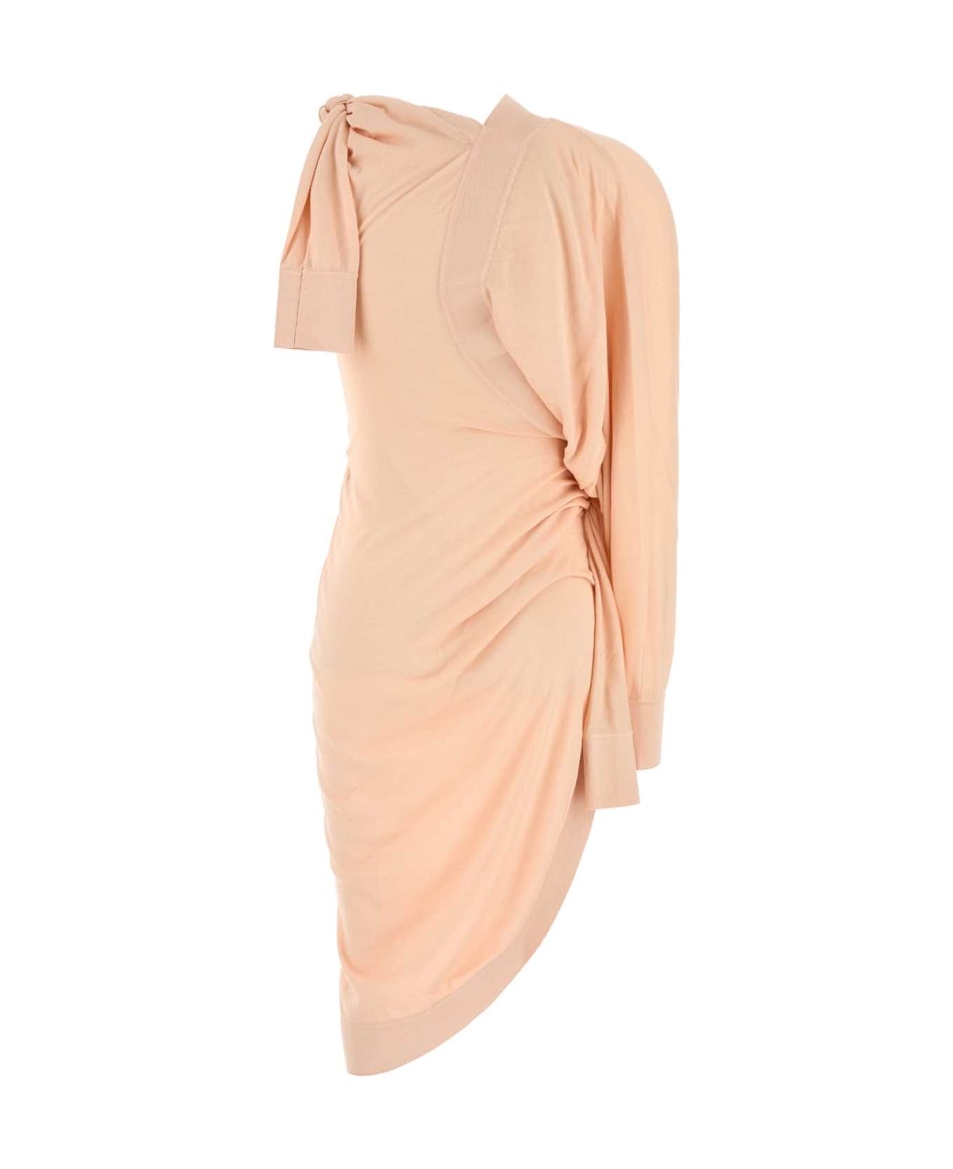 Ferragamo Pink Cotton Blend Dress - BALLET