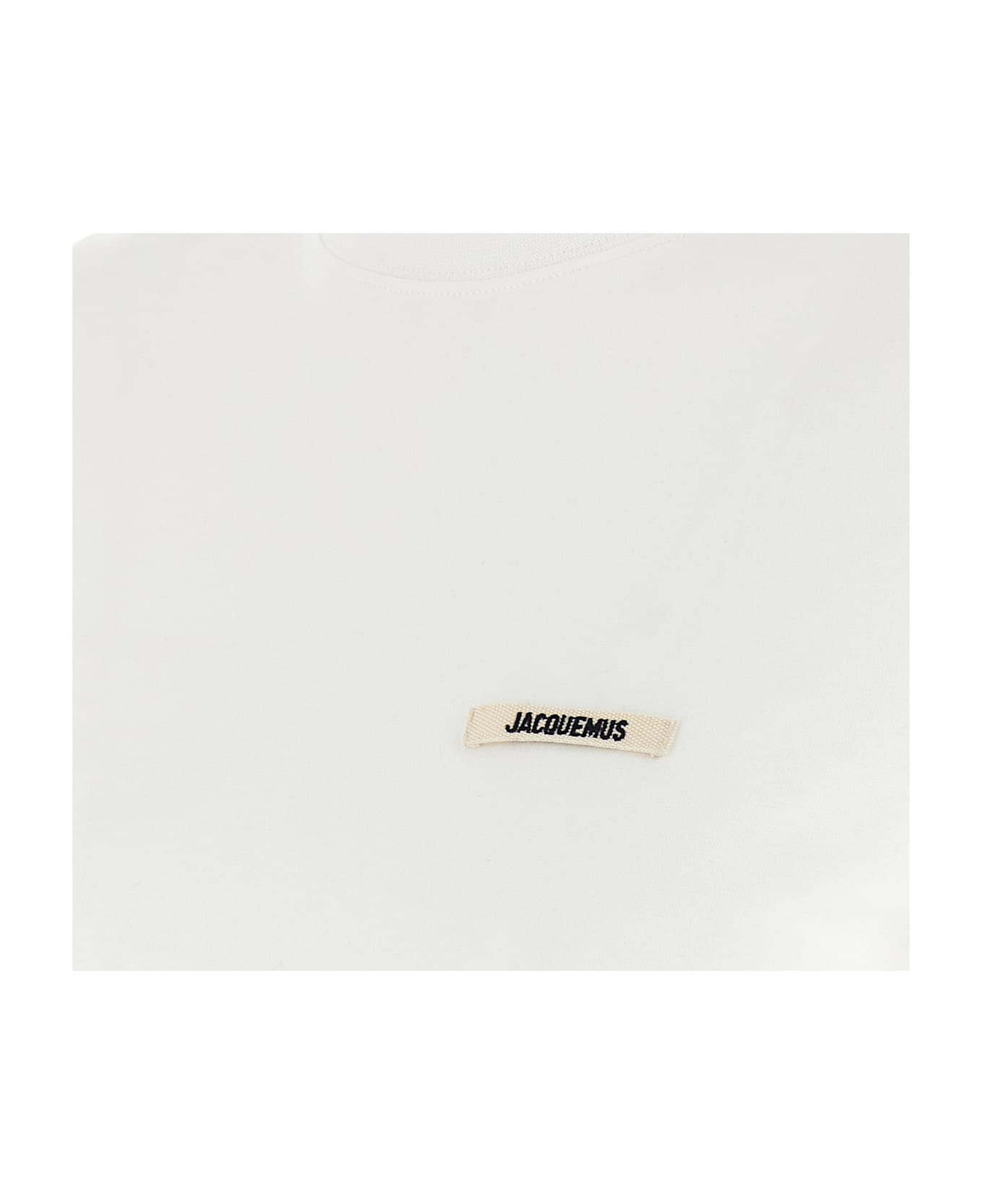 Jacquemus 
le T-shirt Gros-grain Mc
 T-shirt - White