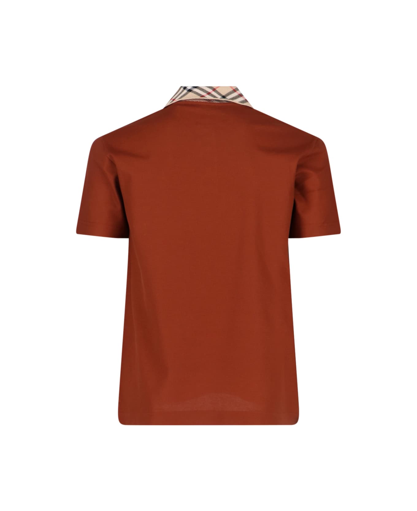 Burberry Polo "check" - Brown