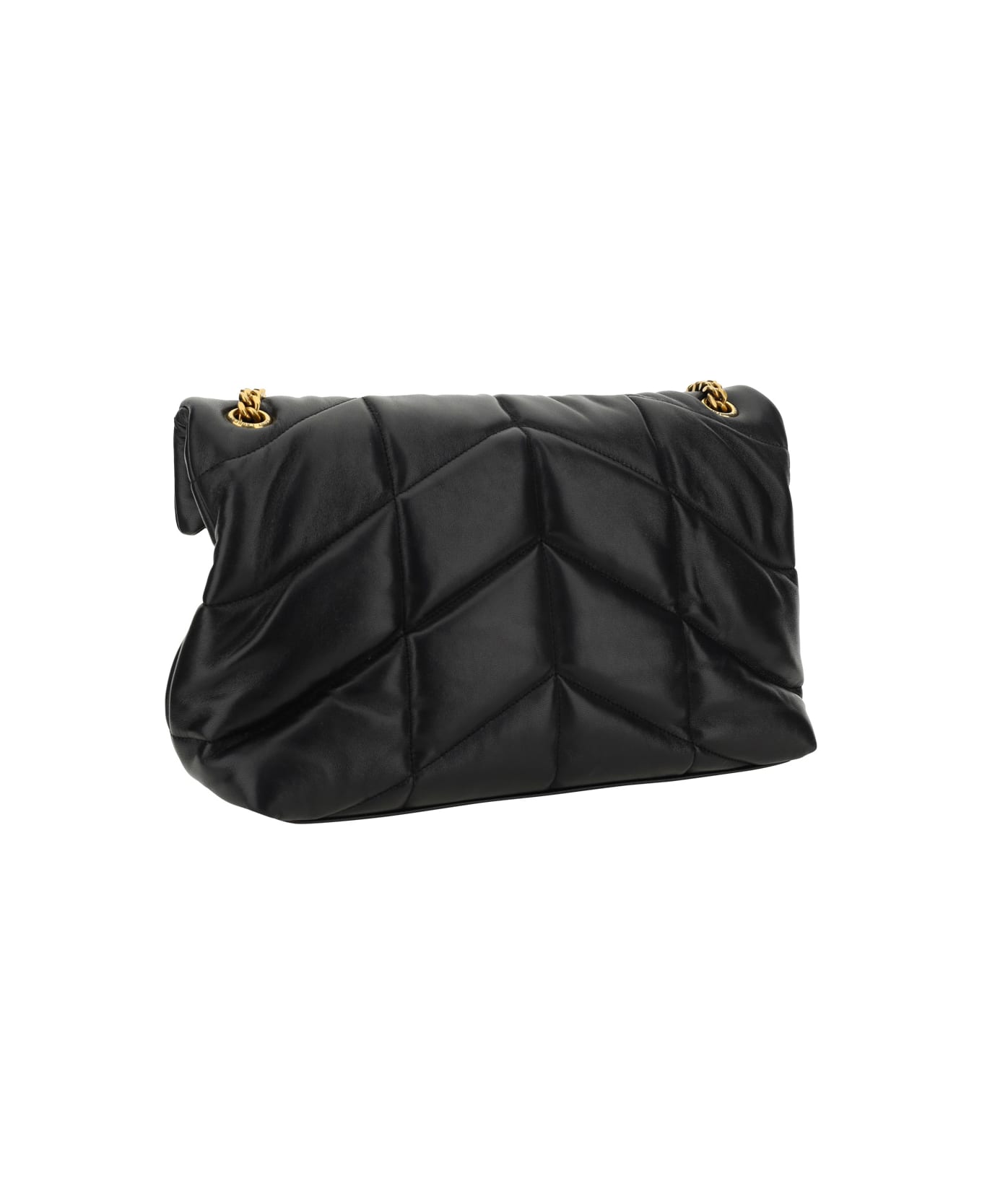 Saint Laurent Medium Loulou Shoulder Bag - Nero