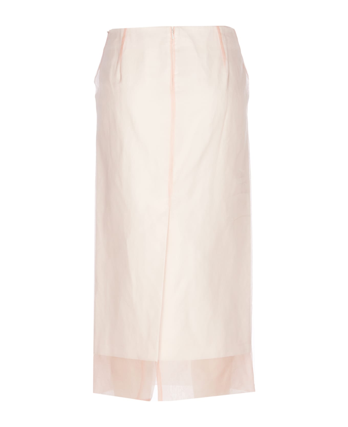 Max Mara Double Layer Skirt - Pink