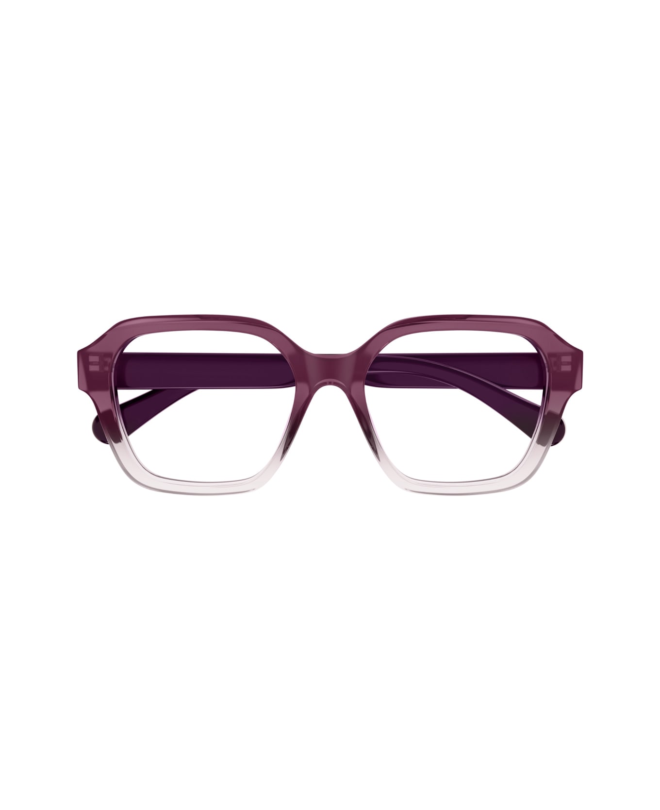 Chloé Ch0272o Linea Chloé 003 Burgundy Trasparent Glasses - Viola