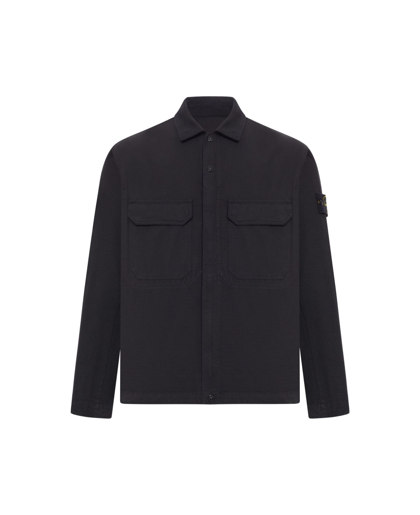 Stone Island Pocket Shirt - Black