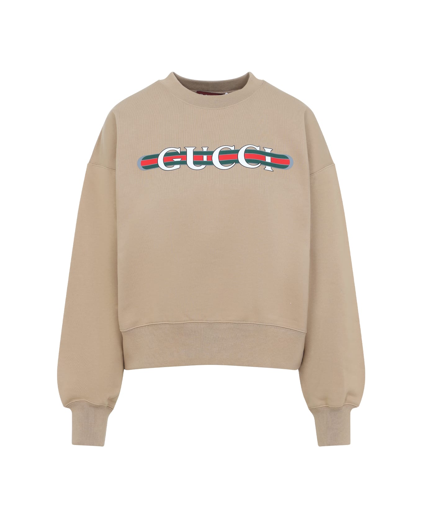 Gucci Logo Sweatshirt - Camel Mc