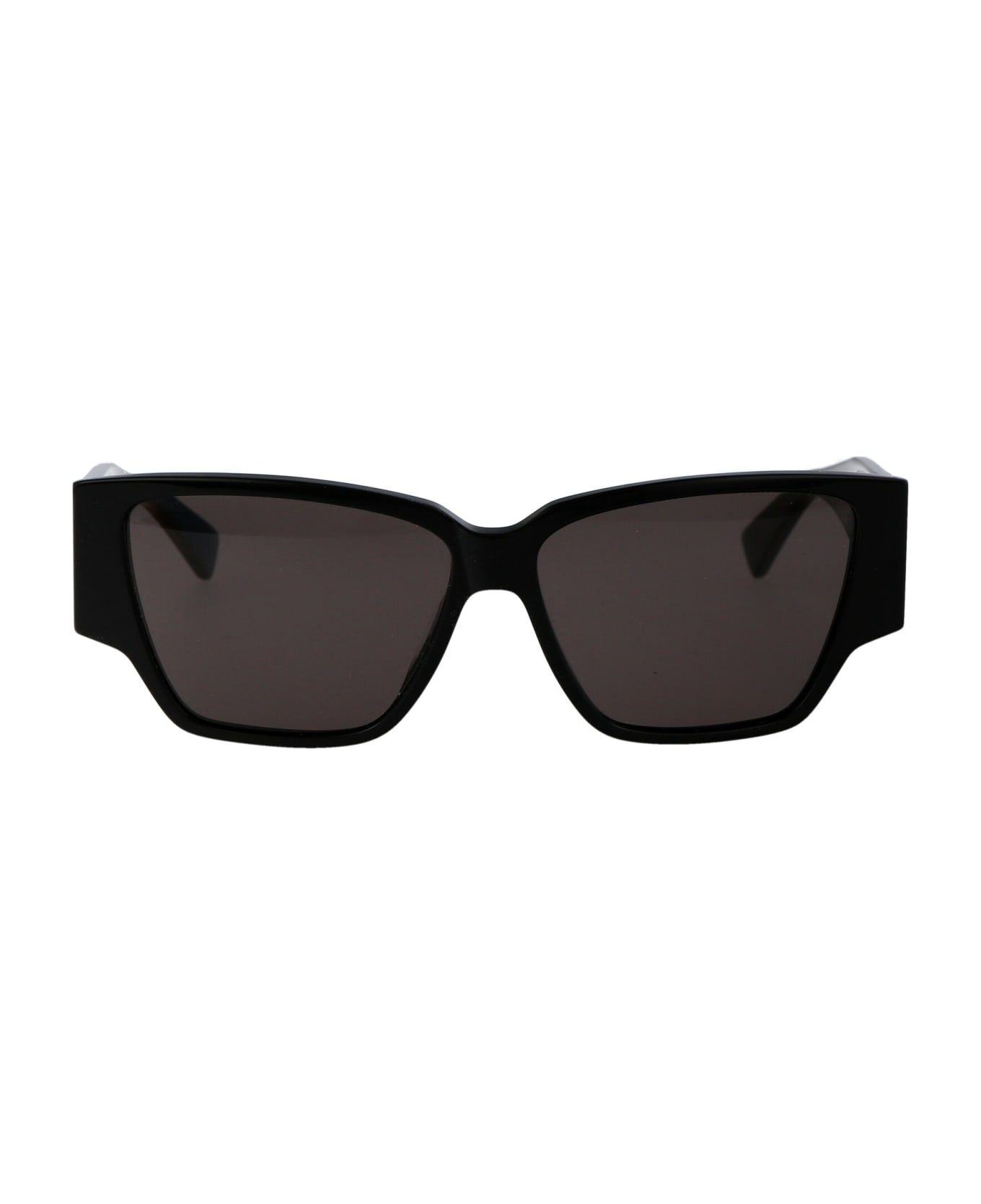Bottega Veneta Eyewear Bv1285s Sunglasses - 001 BLACK BLACK GREY