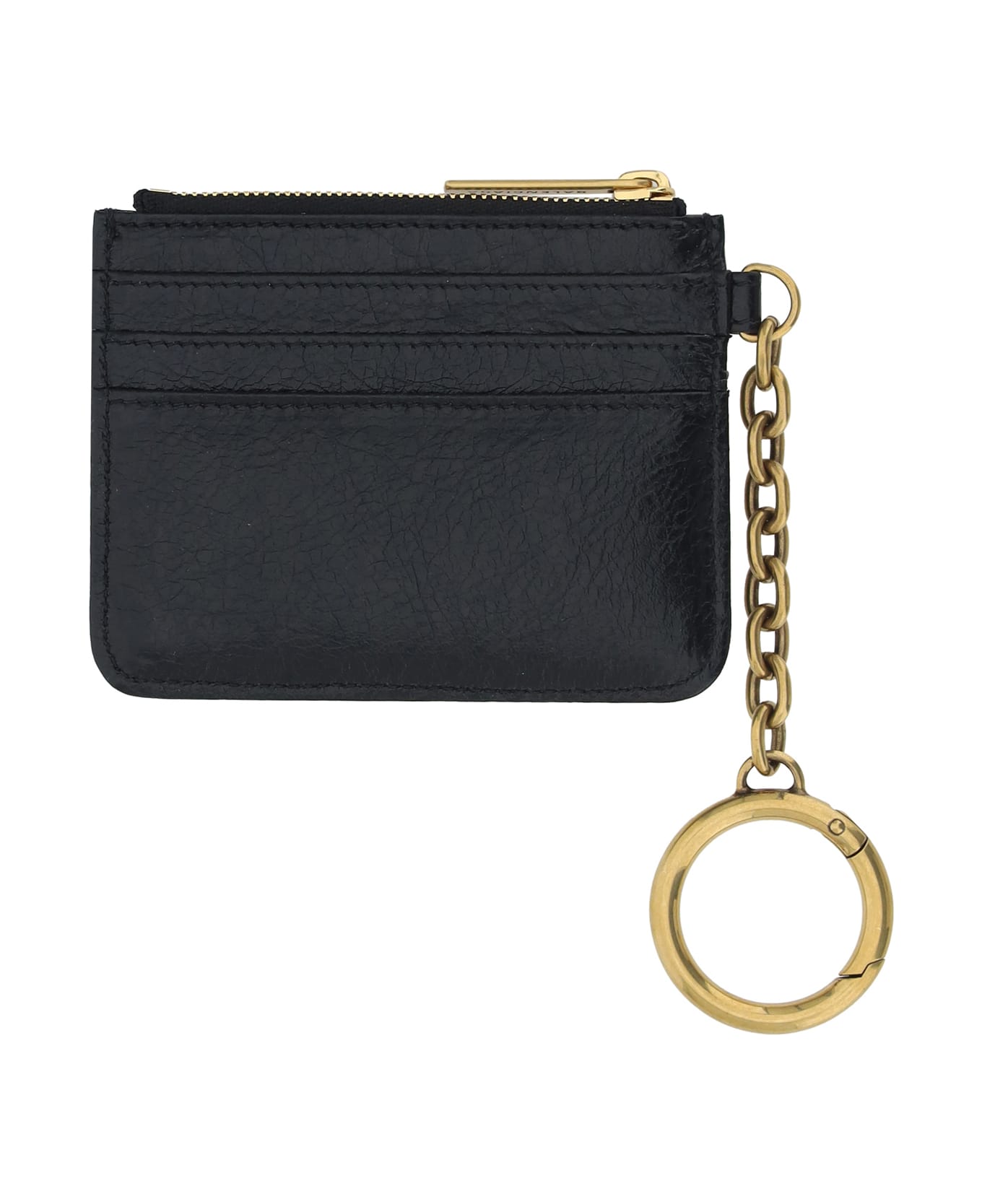 Balenciaga Monaco Card Holder - Black