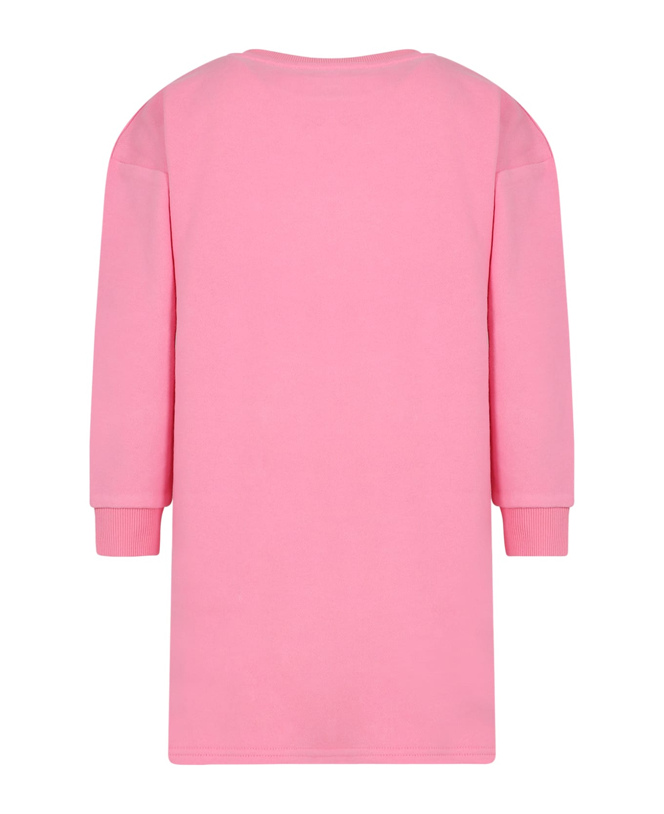 Marc Jacobs Casual Pink Dress For Girl With Logo - Pink
