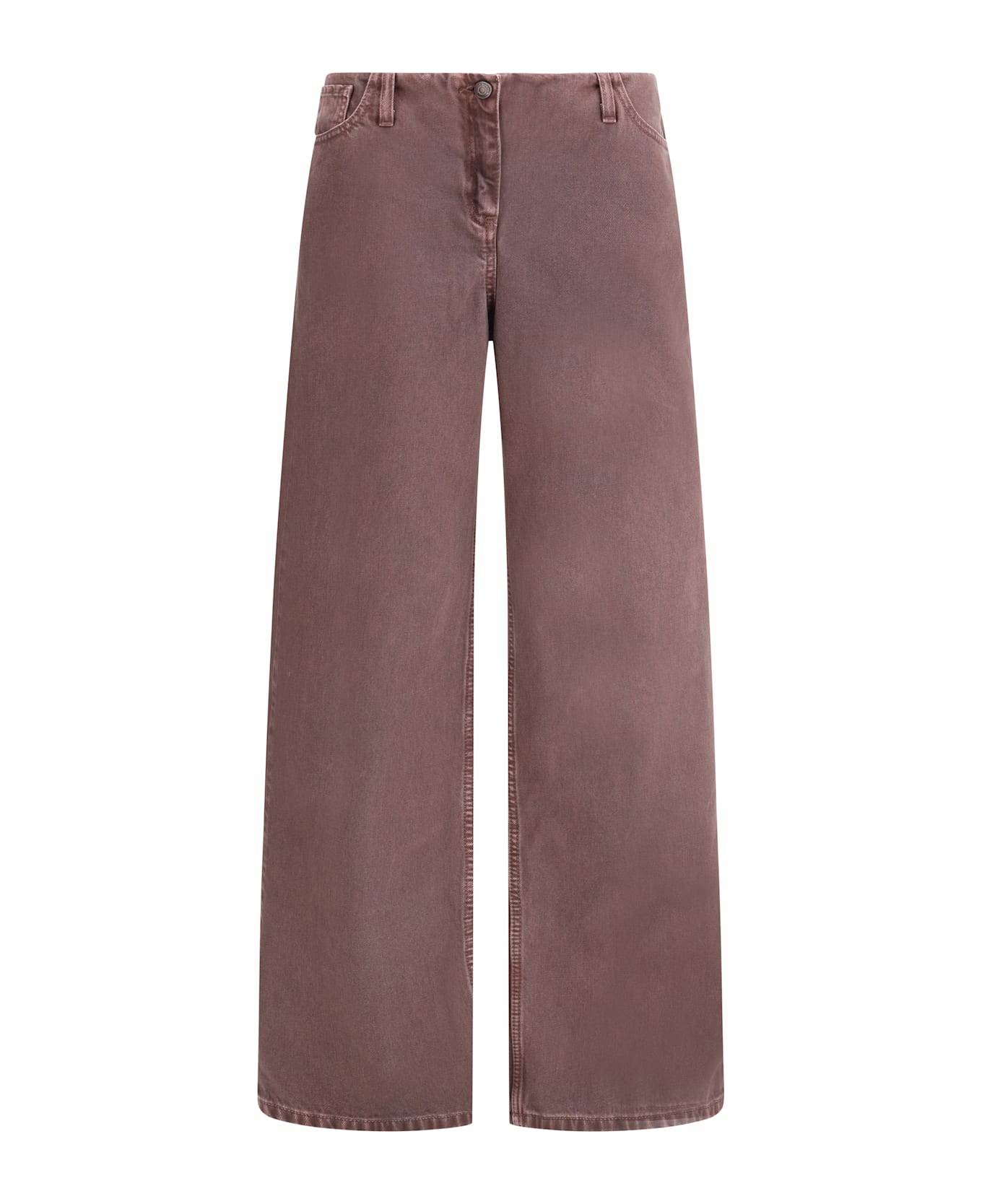 Magda Butrym Low Waist Wide Leg Jeans