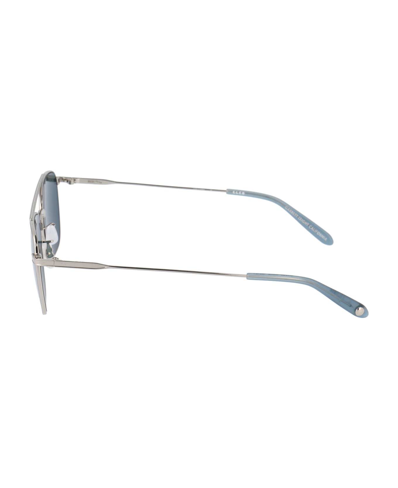 Garrett Leight Riviera Sunglasses - SILVER STEEL サングラス